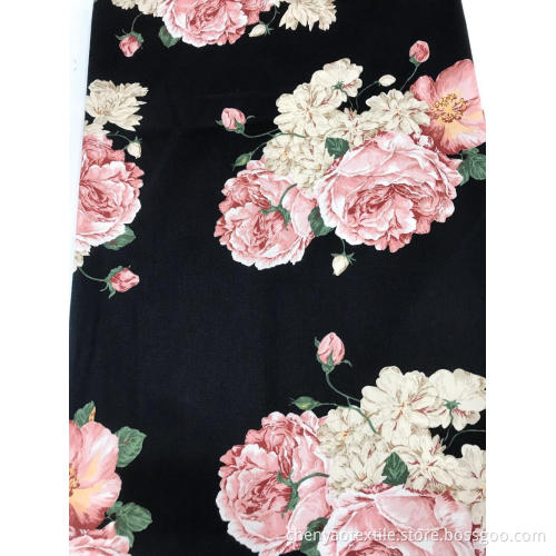 100%Cotton Spendex Poplin Printing Fabric
